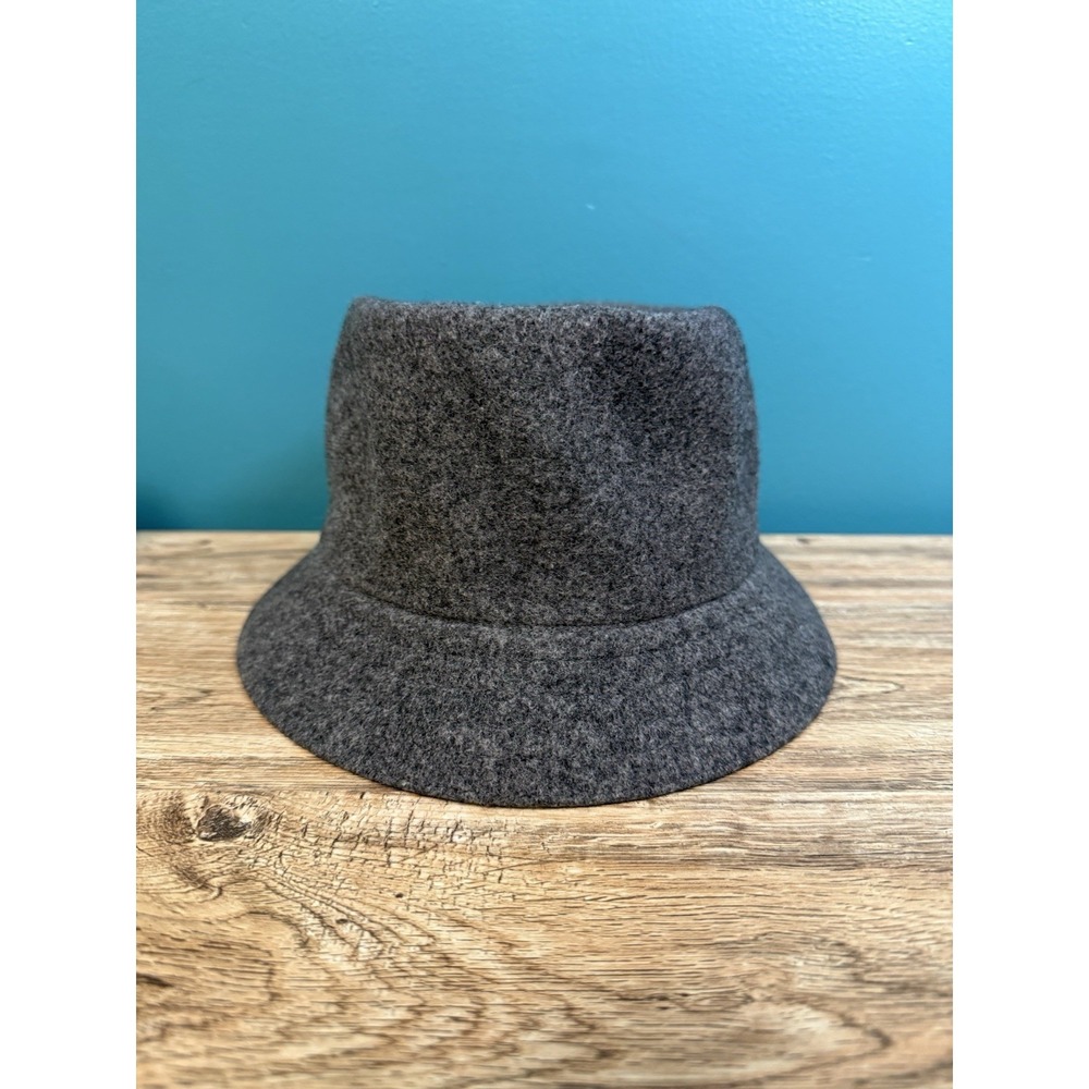Vintage 90s Kangol Wool Mowbray Hat Gray Large Made in Taiwan